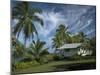 House at Kalahu Point near Hana, Maui, Hawaii, USA-Bruce Behnke-Mounted Photographic Print