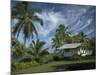 House at Kalahu Point near Hana, Maui, Hawaii, USA-Bruce Behnke-Mounted Photographic Print