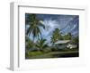 House at Kalahu Point near Hana, Maui, Hawaii, USA-Bruce Behnke-Framed Photographic Print