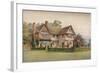 'House At Rusper, Near Horsham, Sussex', c1911-Unknown-Framed Giclee Print