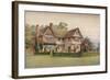 'House At Rusper, Near Horsham, Sussex', c1911-Unknown-Framed Giclee Print