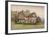 'House At Rusper, Near Horsham, Sussex', c1911-Unknown-Framed Giclee Print