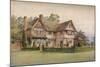 'House At Rusper, Near Horsham, Sussex', c1911-Unknown-Mounted Giclee Print