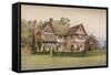 'House At Rusper, Near Horsham, Sussex', c1911-Unknown-Framed Stretched Canvas