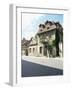 House at the Republic of Uzupis, the Bohemian Heart of the City, Vilnius, Lithuania-Yadid Levy-Framed Photographic Print
