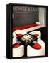 House Beautiful, Furniture Backgammon Board Games Magazine, USA, 1930-null-Framed Stretched Canvas