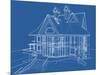 House Blueprint: Technical Draw--Vladimir--Mounted Art Print