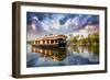 House Boat in Backwaters-Marina Pissarova-Framed Photographic Print