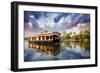 House Boat in Backwaters-Marina Pissarova-Framed Photographic Print