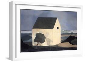 House by the Shore-Mary Calkins-Framed Giclee Print