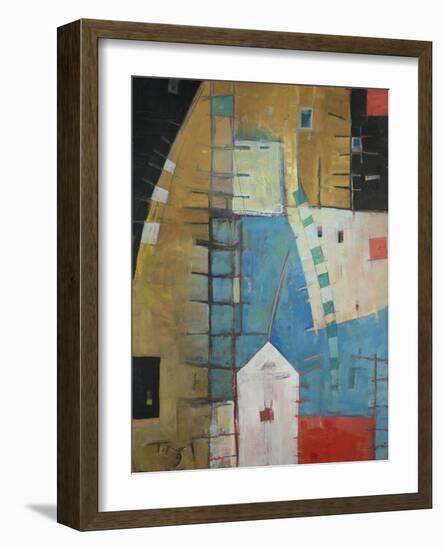 House by the Tracks-Tim Nyberg-Framed Giclee Print