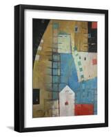 House by the Tracks-Tim Nyberg-Framed Giclee Print