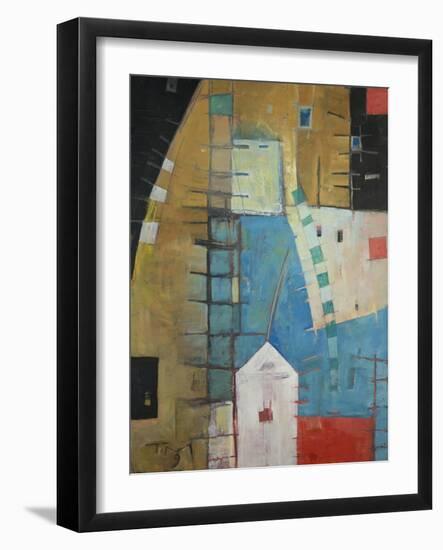 House by the Tracks-Tim Nyberg-Framed Giclee Print