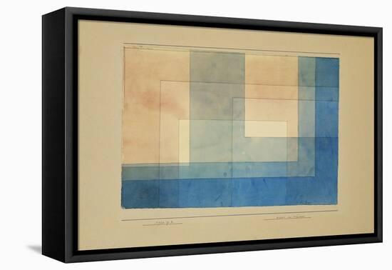 House by the Water-Paul Klee-Framed Stretched Canvas