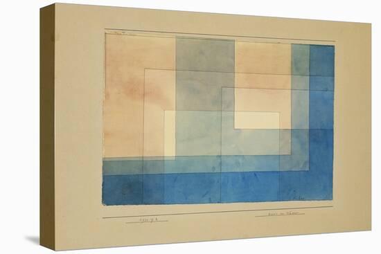 House by the Water-Paul Klee-Stretched Canvas