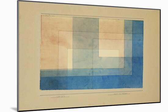 House by the Water-Paul Klee-Mounted Giclee Print