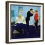 "House Call," March 25, 1961-George Hughes-Framed Giclee Print