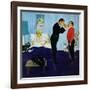 "House Call," March 25, 1961-George Hughes-Framed Giclee Print