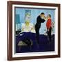 "House Call," March 25, 1961-George Hughes-Framed Giclee Print