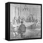 House Committee Meeting-null-Framed Stretched Canvas