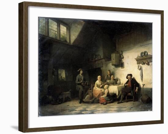 House Concert-Ferdinand de Braekeleer the Elder-Framed Giclee Print