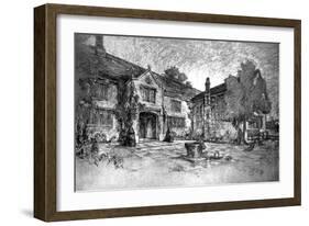 House Designed Upon Old English Farmhouse, 1925-M Adams-Acton-Framed Giclee Print