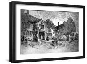 House Designed Upon Old English Farmhouse, 1925-M Adams-Acton-Framed Giclee Print