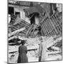House Destroyed by a Bomb, Armentières, France, World War I, C1914-C1918-Nightingale & Co-Mounted Giclee Print