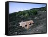 House Destroyed by Lava Flow, Mount Etna, Sicily, Italy-Peter Thompson-Framed Stretched Canvas