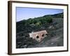 House Destroyed by Lava Flow, Mount Etna, Sicily, Italy-Peter Thompson-Framed Photographic Print
