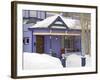 House Detail, City of Leadville, Rocky Mountains, Colorado, United States of America, North America-Richard Cummins-Framed Photographic Print