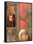 House Detail, Presidio Historic District, Tucson, Arizona, USA-Walter Bibikow-Framed Stretched Canvas