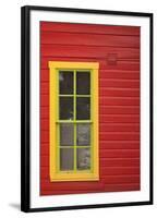 House Detail, Winter, Crested Butte, Colorado, USA-Walter Bibikow-Framed Photographic Print