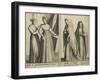 House Dress for Married Lady and Widow's Dress-null-Framed Giclee Print