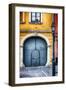 House Exterior On Castle Hill, Budapest, Hungary-George Oze-Framed Photographic Print