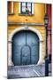 House Exterior On Castle Hill, Budapest, Hungary-George Oze-Mounted Photographic Print