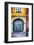 House Exterior On Castle Hill, Budapest, Hungary-George Oze-Framed Photographic Print