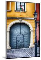 House Exterior On Castle Hill, Budapest, Hungary-George Oze-Mounted Photographic Print