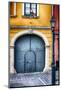 House Exterior On Castle Hill, Budapest, Hungary-George Oze-Mounted Photographic Print