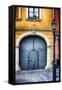 House Exterior On Castle Hill, Budapest, Hungary-George Oze-Framed Stretched Canvas