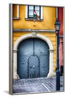 House Exterior On Castle Hill, Budapest, Hungary-George Oze-Framed Photographic Print