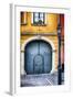 House Exterior On Castle Hill, Budapest, Hungary-George Oze-Framed Photographic Print