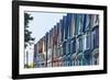 House Facades, Cobh City, Ireland-George Oze-Framed Photographic Print