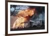 House Fire-null-Framed Photographic Print