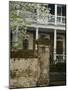 House front with balcony, Charleston, South Carolina, USA-Corey Hilz-Mounted Photographic Print