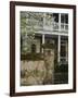 House front with balcony, Charleston, South Carolina, USA-Corey Hilz-Framed Photographic Print