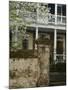 House front with balcony, Charleston, South Carolina, USA-Corey Hilz-Mounted Photographic Print