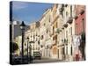 House Fronts and Laundry, Trapani, Sicily, Italy-Ken Gillham-Stretched Canvas