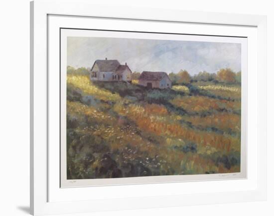 House in a Field-David Cain-Framed Collectable Print