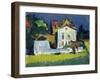 House in a Landscape-Ernst Ludwig Kirchner-Framed Giclee Print